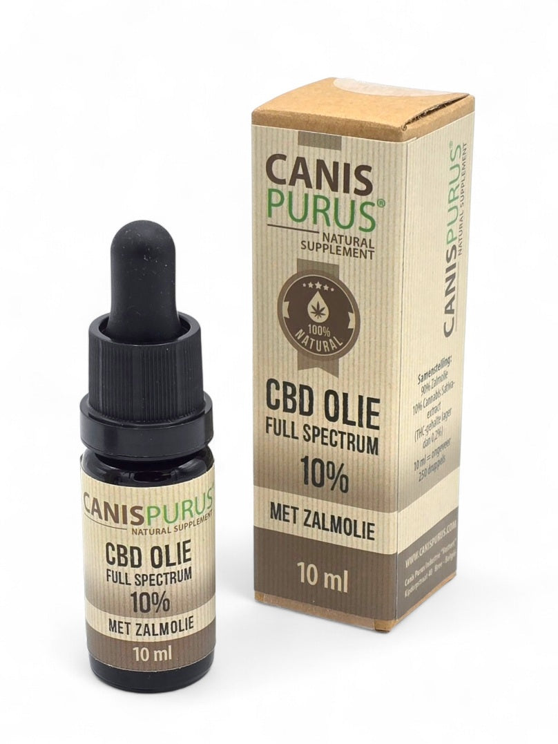 CBD Olie Full Spectrum | Canis Purus | Supplement Hond