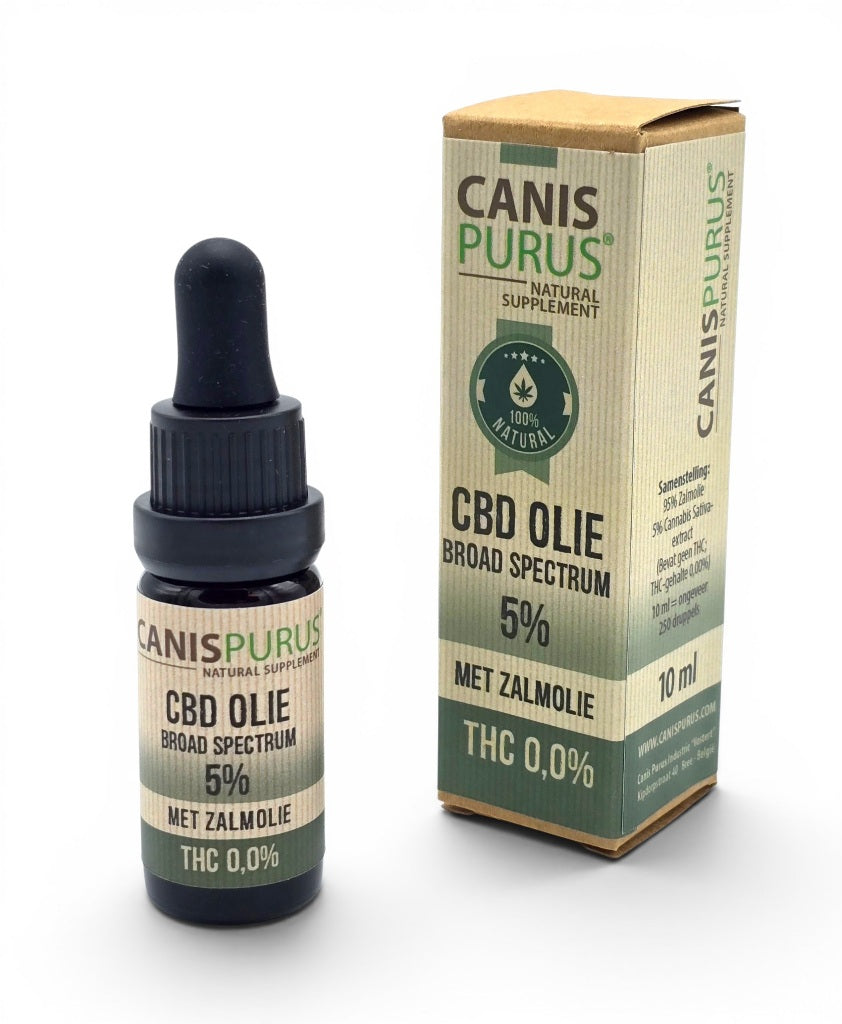Canis Purus CBD Olie | Canis Purus | Natuurlijke Voedingssupplementen