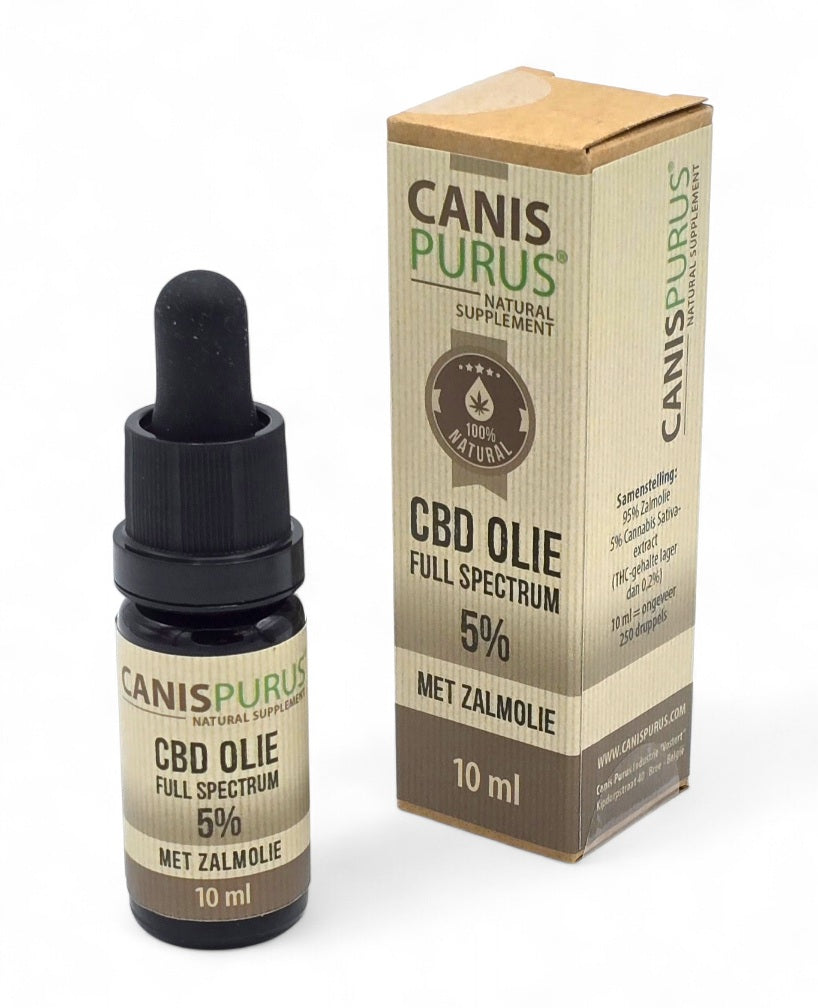 CBD Olie Full Spectrum | Canis Purus | Supplement Hond