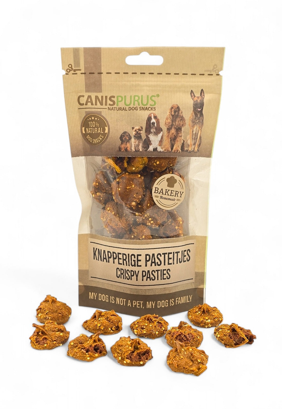 Knapperige Pasteitjes Bakery | Canis Purus | Trainingssnack