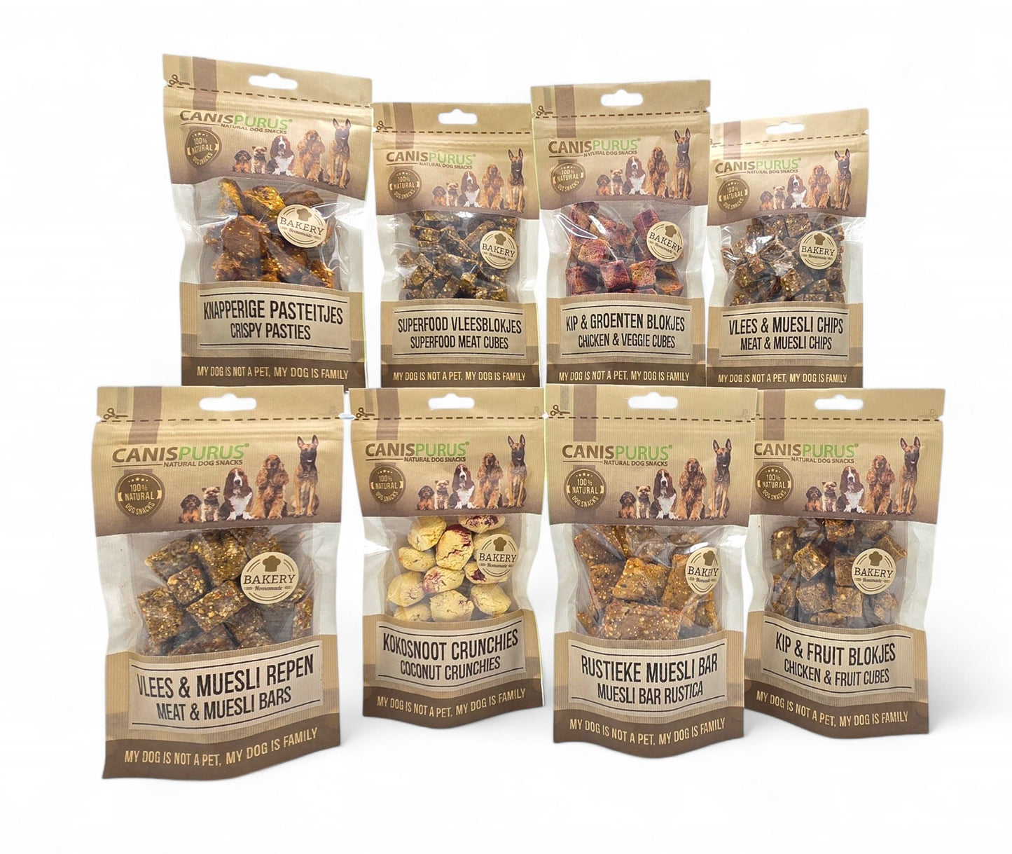 Kokosnoot & Hert Crunchies Bakery | Canis Purus | Trainingssnack