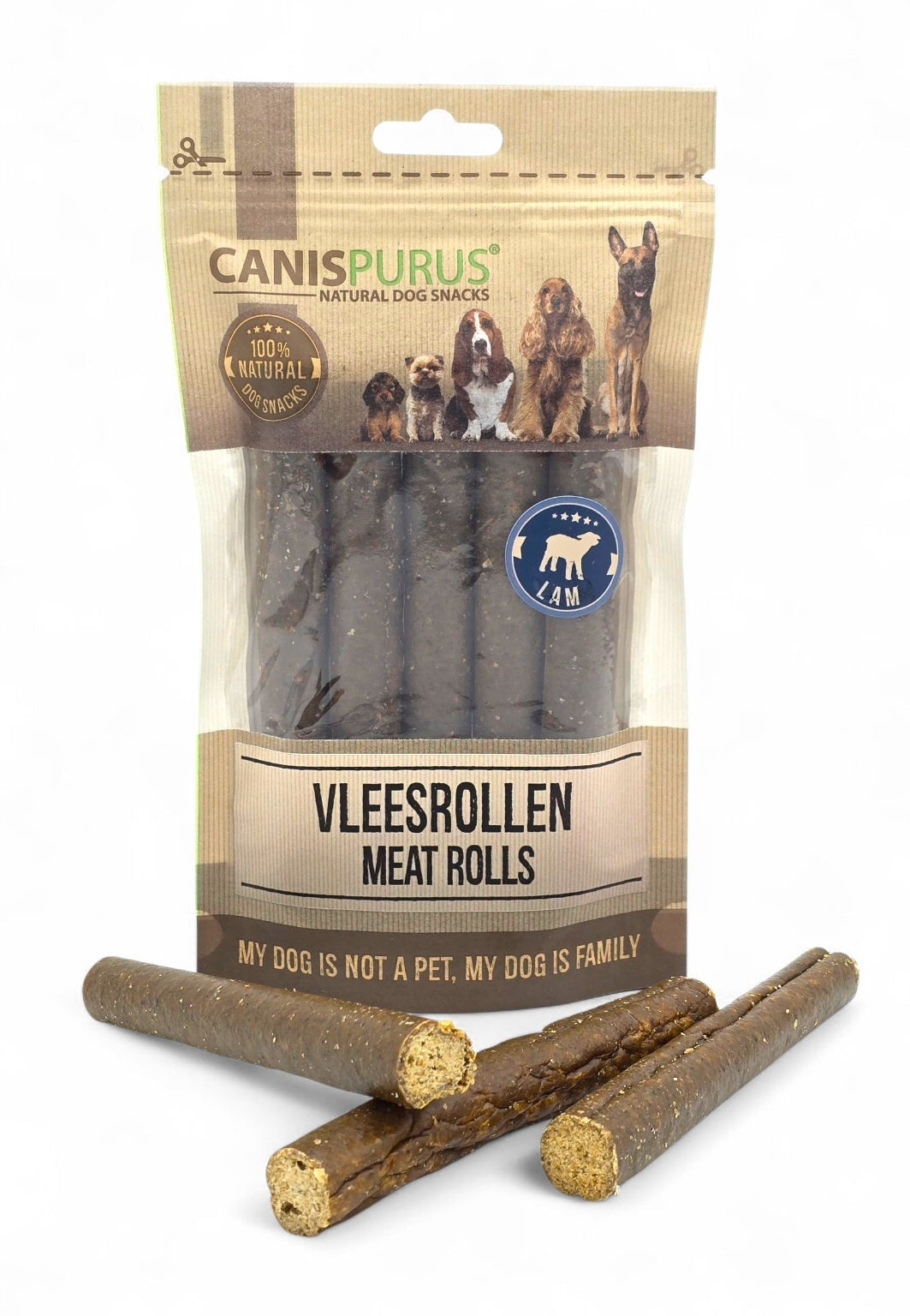 Vleesrollen | Canis Purus | Trainingssnack