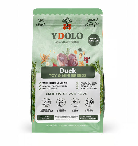 Duck Mini | Ydolo Healthy & Pure | Semi-moist hondenvoer