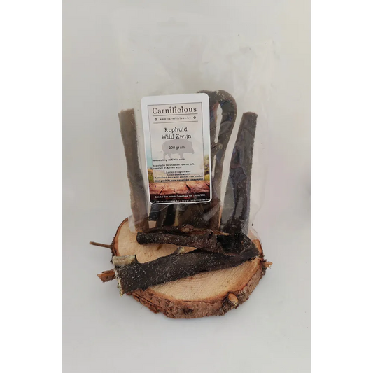 Wild Zwijn kophuid | Carnilicious | Kauwsnack