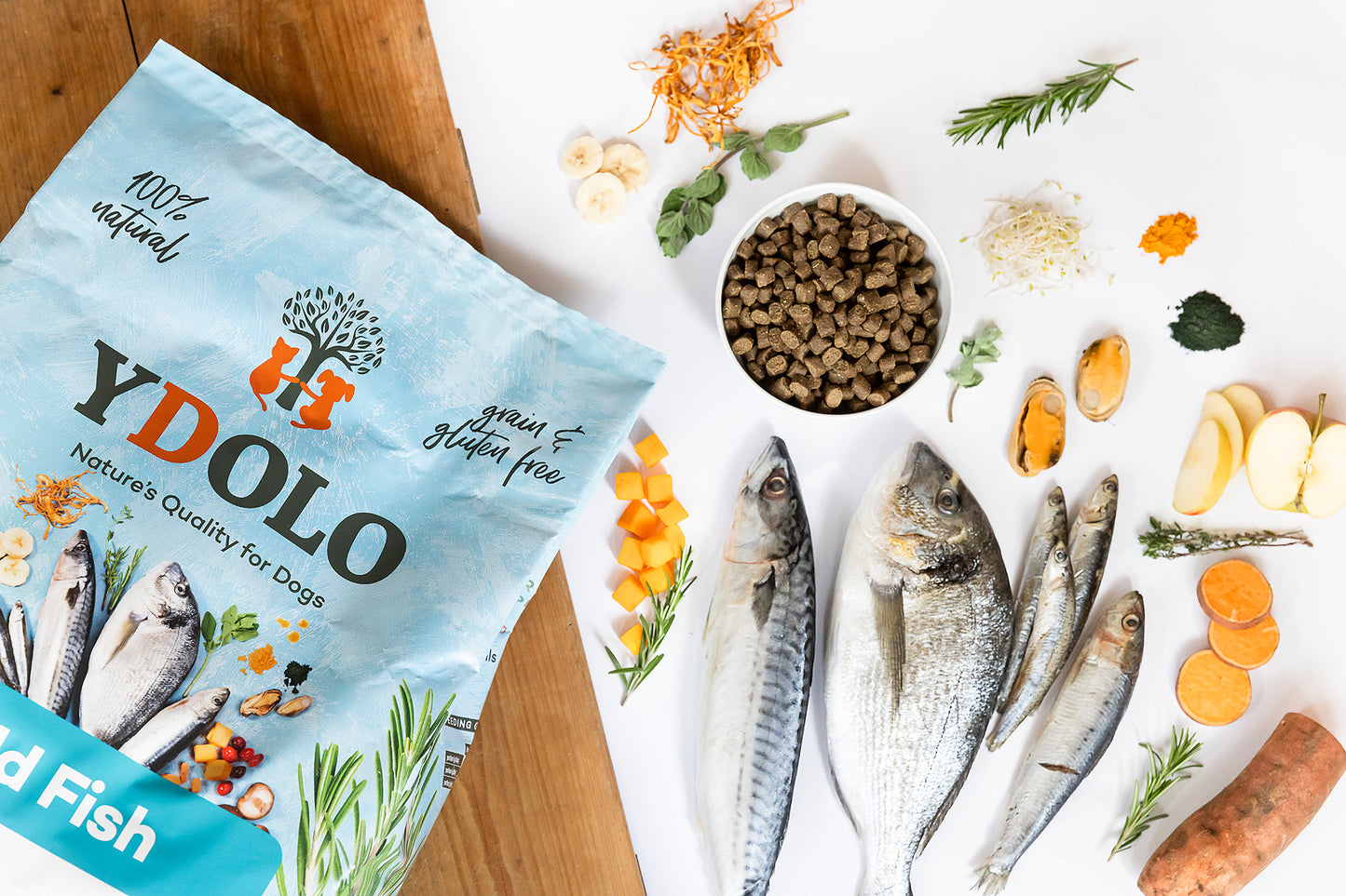 Wild Fish | Ydolo Healthy & Pure | Semi-moist hondenvoer