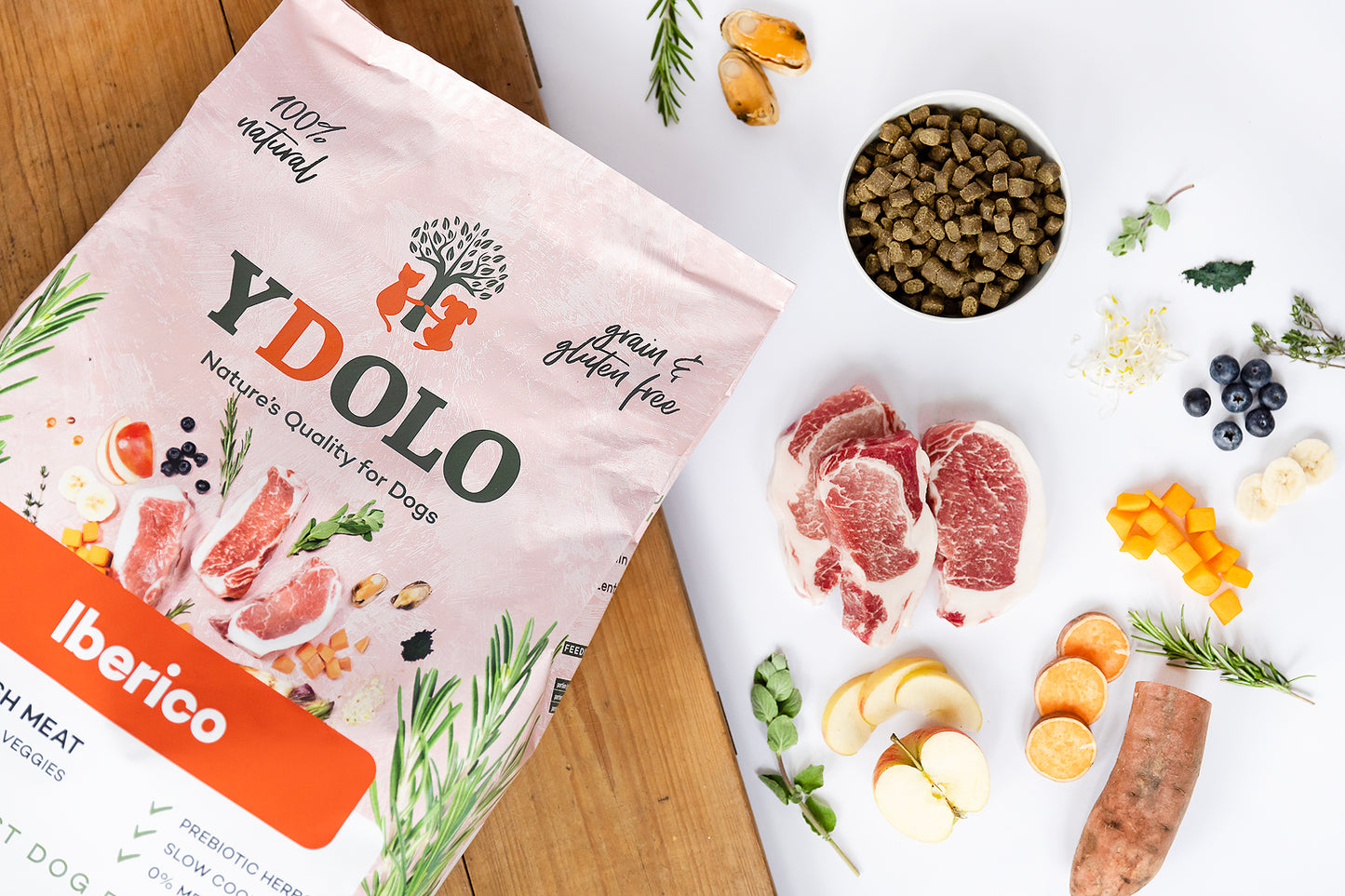 Iberico Mini | Ydolo Healthy & Pure | Semi-moist hondenvoer