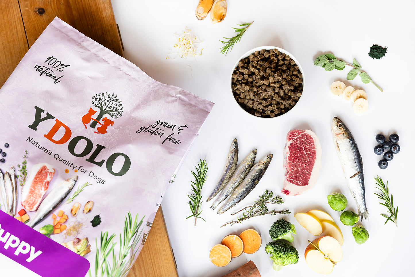 Puppy | Ydolo Healthy & Pure | Semi-moist hondenvoer
