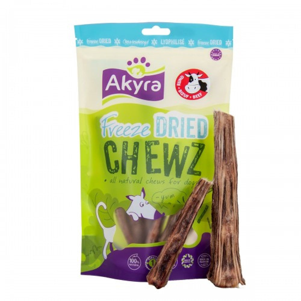 Freeze Dried Chewz runderstaart | Akyra | Hondensnack